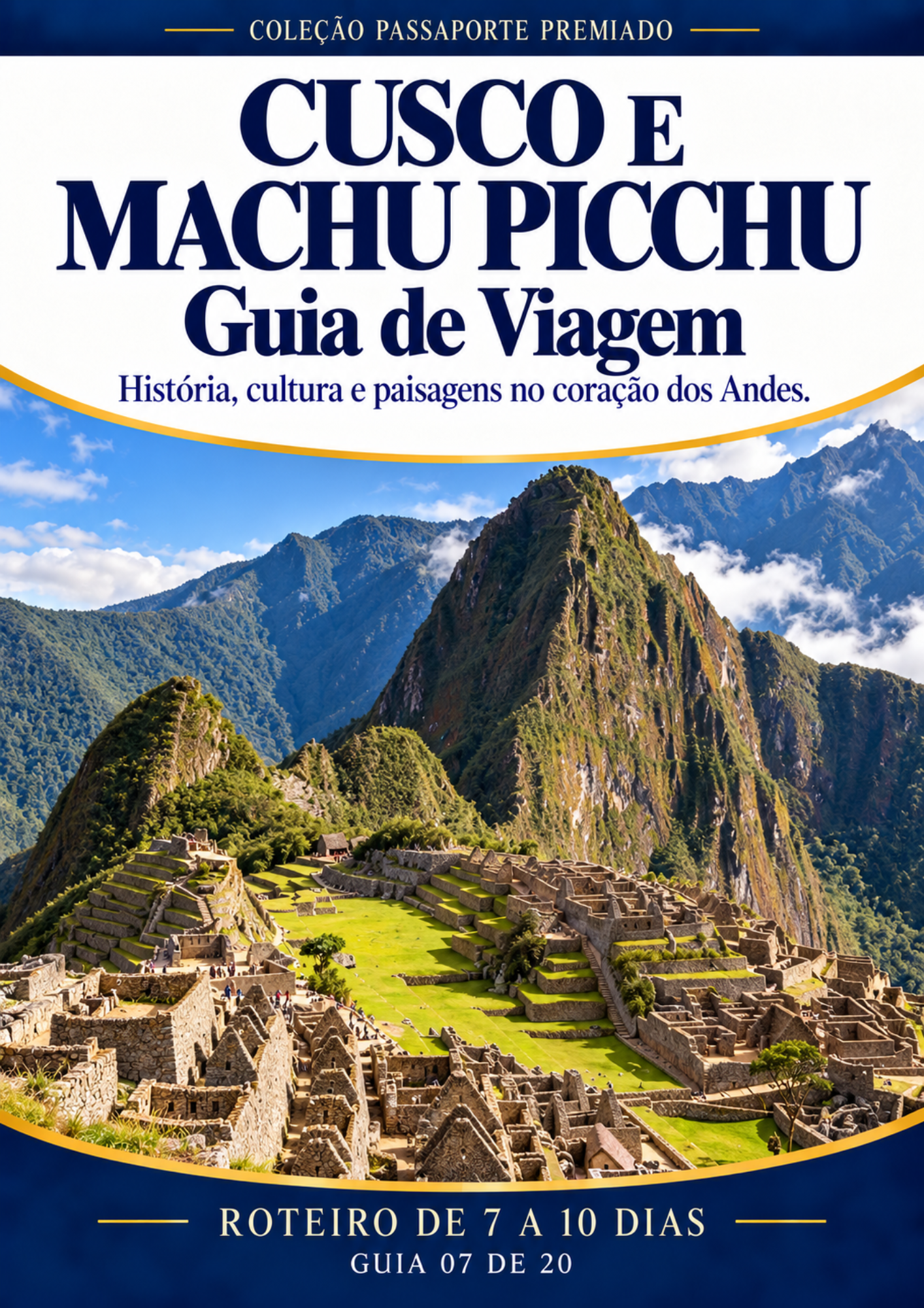 Capa do guia de viagem Cusco e Machu Picchu
