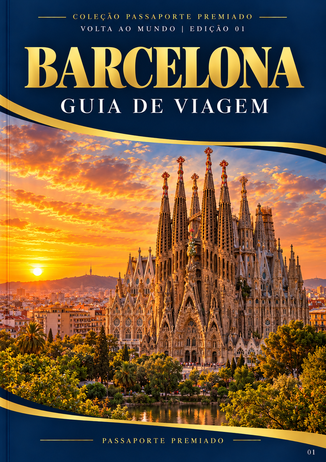 Capa do guia de viagem Barcelona